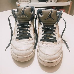 Nike Air Jordan 5 Retro Stealth 136027 142 Size 11.5